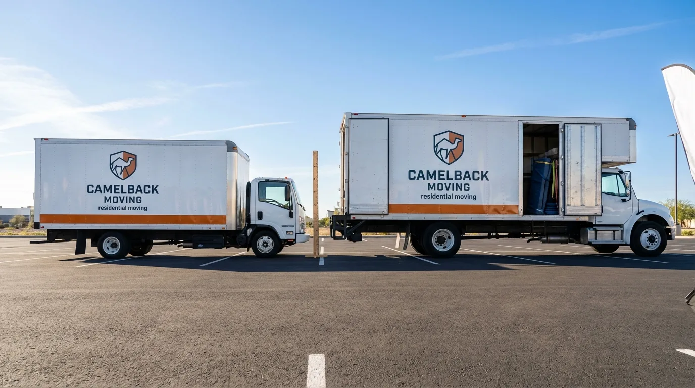 Moving truck size capacity guide in Durant